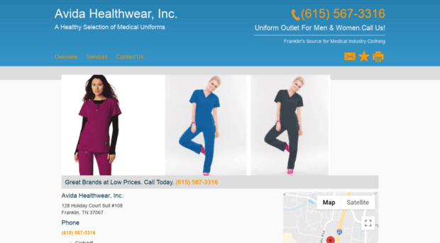 avidahealthwearinc.net