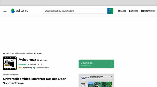 avidemux.softonic.de