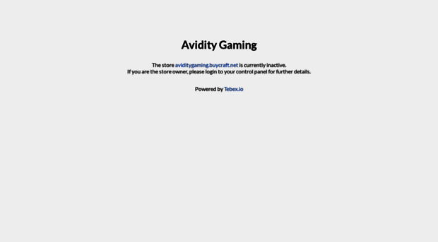 aviditygaming.buycraft.net