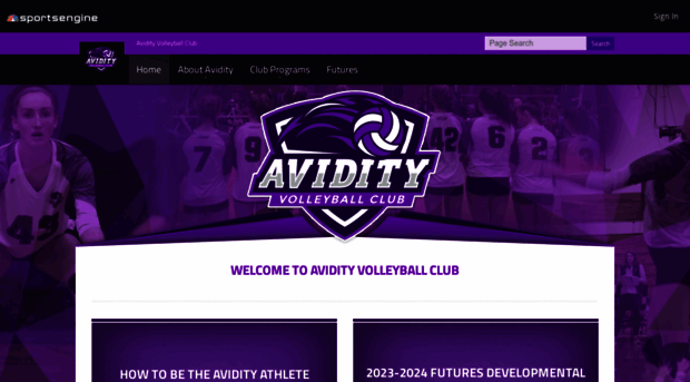 avidityvolleyball.com