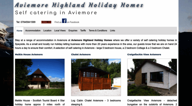 aviemoreholidayhomes.co.uk