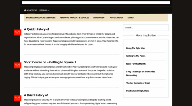 avigdorliberman.info