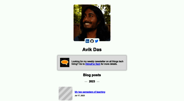 avikdas.com