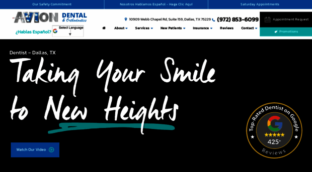 aviondentaldallas.com