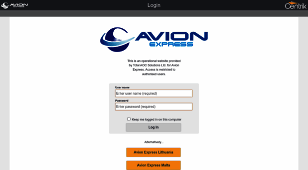 avionexpress.centrik.net