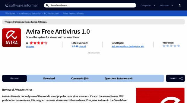 avira-free-antivirus.informer.com