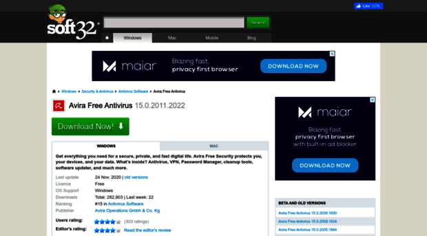 avira-free-antivirus.soft32.com