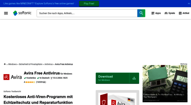 avira-free-antivirus.softonic.de