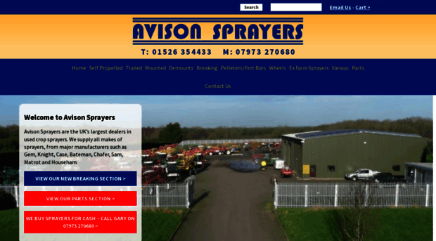 avisonsprayers.com