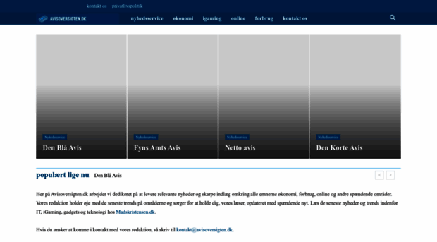avisoversigten.dk