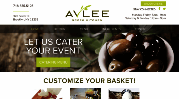 avleegreekkitchen.com