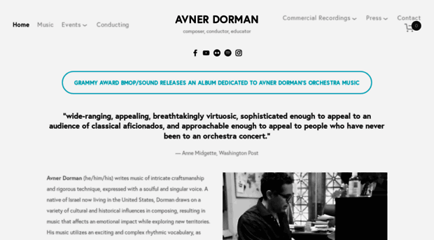 avnerdormanmusic.com