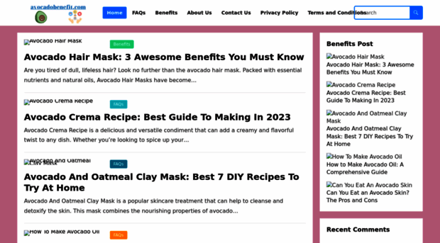 avocadobenefit.com