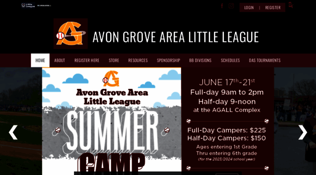 avongrovelittleleague.com