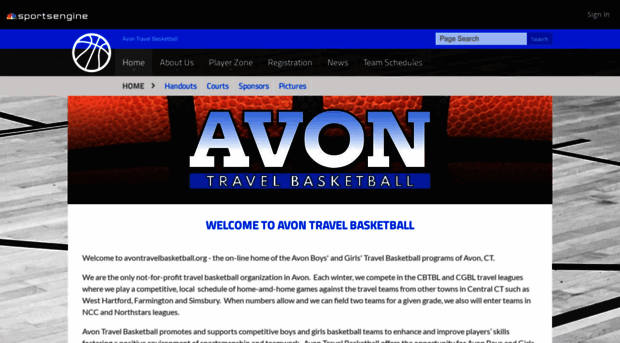 avontravelbasketball.org