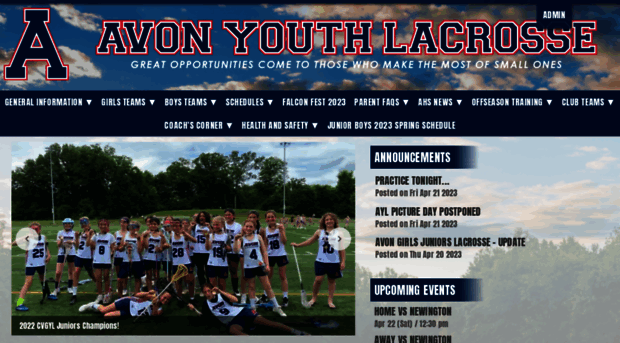 avonyouthlax.org