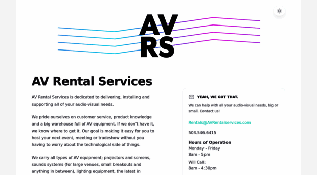 avrentalservices.com