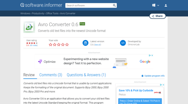 avro-converter.informer.com