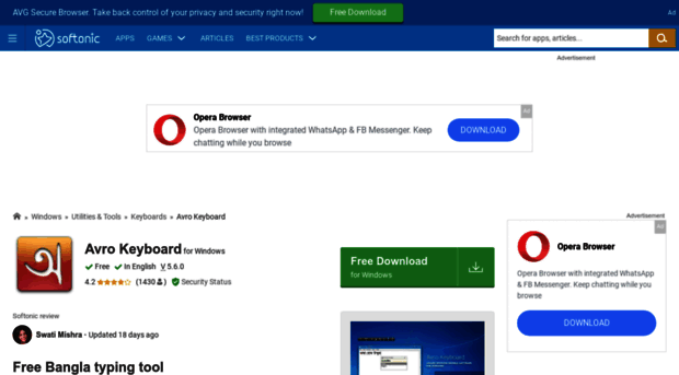 avro-keyboard.en.softonic.com