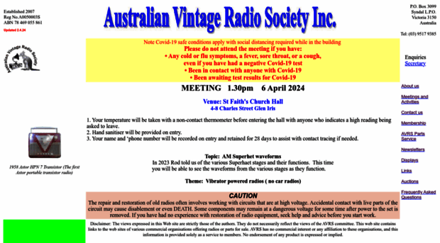 avrs.org.au