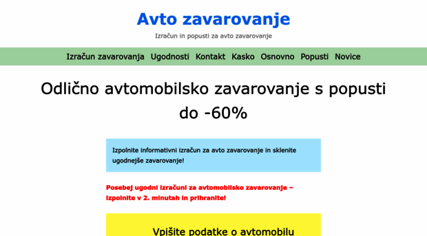 avtozavarovanje.com