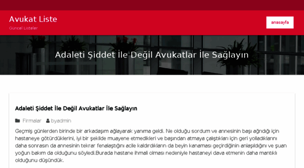 avukatliste.com