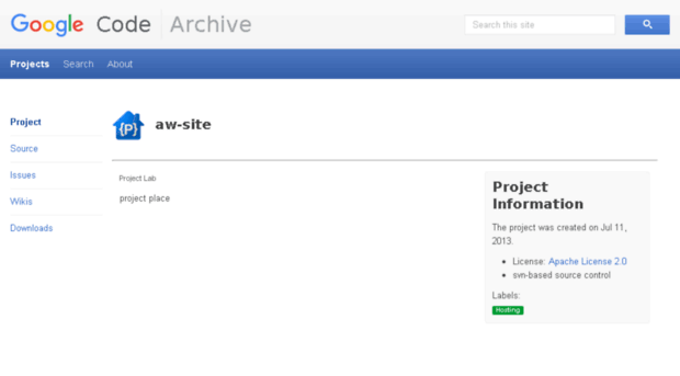 aw-site.googlecode.com