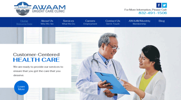 awaamurgentcareclinic.com