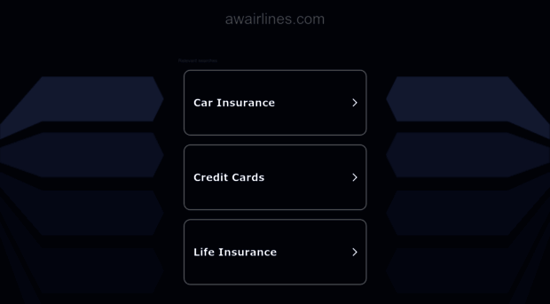 awairlines.com