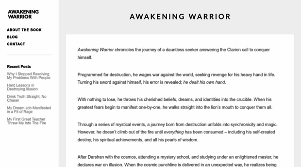 awakening-warrior.com