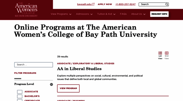 awc.baypath.edu
