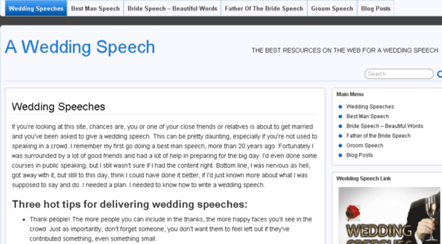 aweddingspeech.org