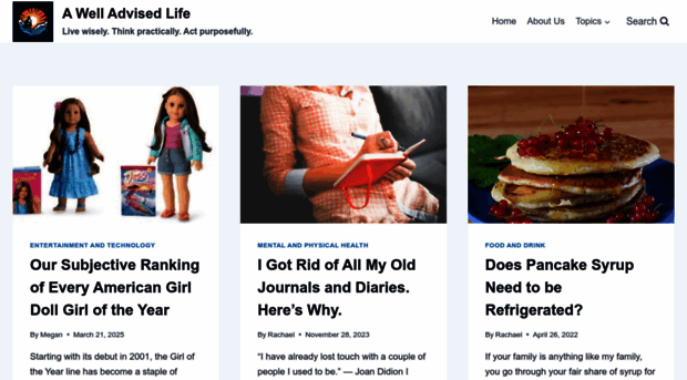 awelladvisedlife.com