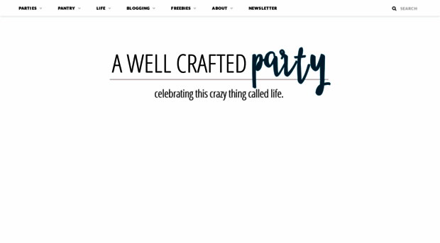 awellcraftedparty.com