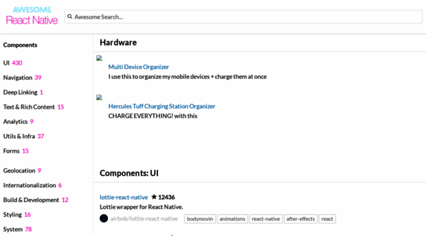 awesome-react-native.com