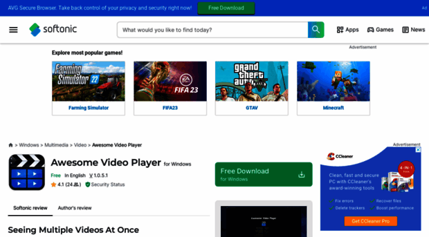 awesome-video-player.en.softonic.com