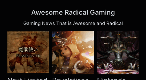 awesomeradicalgaming.com