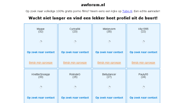 awforum.nl