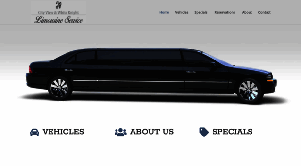 awhiteknightlimo.com