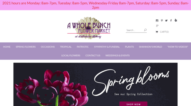 awholebunchflowermarket.com