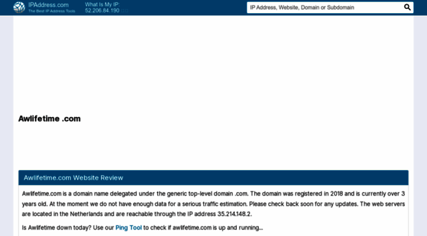 awlifetime.com.ipaddress.com