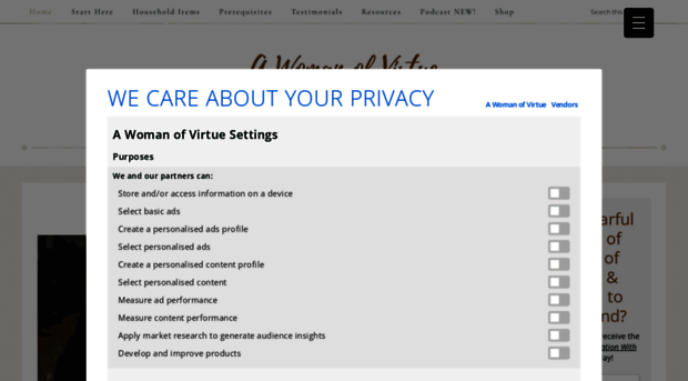 awomanofvirtue.com