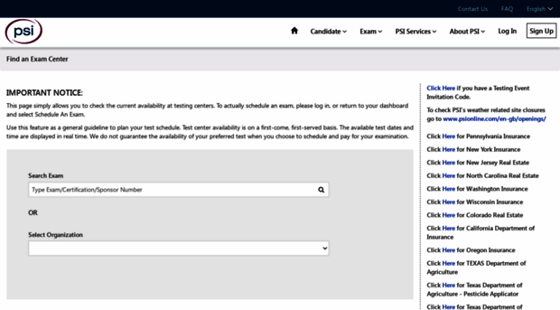 awsavailability.psiexams.com