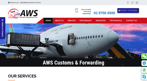 awsfreightforwarding.com.au