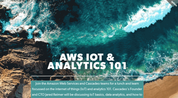 awsiotanalytics101.splashthat.com