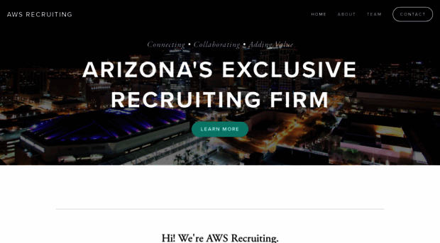 awsrecruiting.com