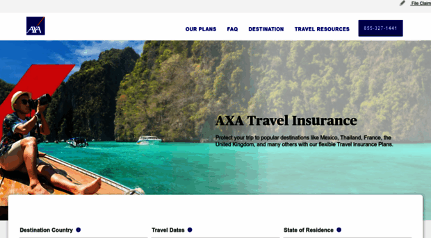 axatravelinsurance.com