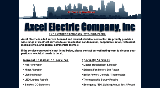 axcelelectric.com