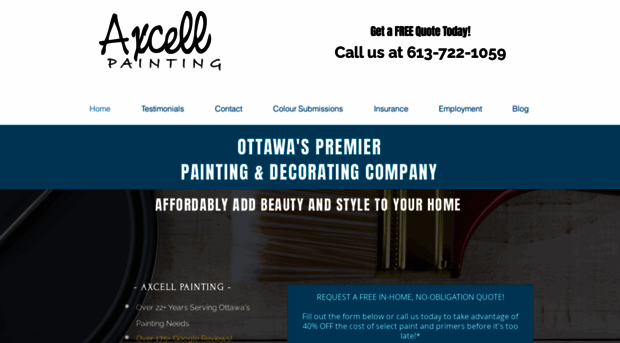 axcellpainting.com