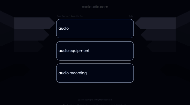 axelaudio.com